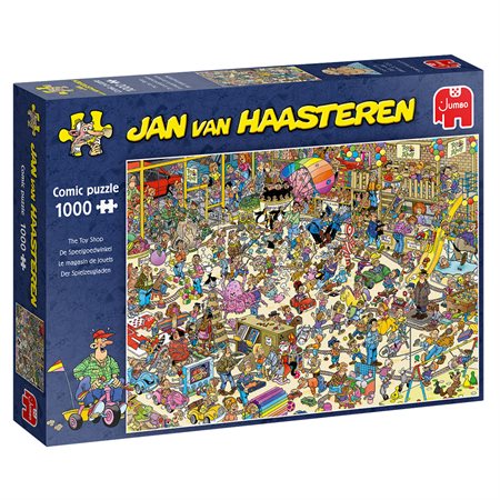 1000 Pieces – The Toy Shop - Jan van Haasteren Jigsaw Puzzle