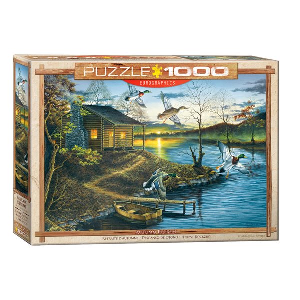 1000 Pieces - Autumn Retreat Jigsaw Puzzle