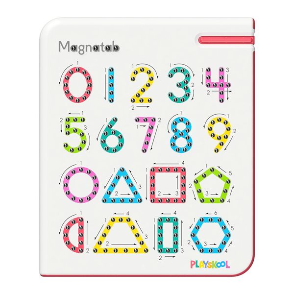 Tablette Magnatab chiffres et formes