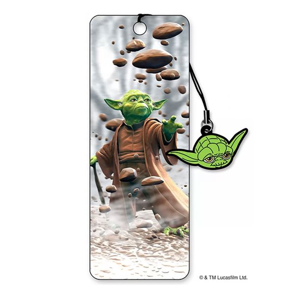 Marque-pages 3D Star Wars Yoda