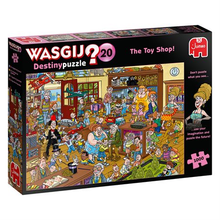 1000 Pieces - The Toy Shop ! Wasgij Destiny #20 Mystery Jigsaw Puzzle