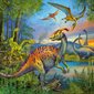 3 Casse-têtes 49 morceaux - La fascination des dinosaures