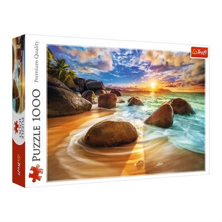 1000 Pieces – Samudra Beach in India Jigsaw Puzzle