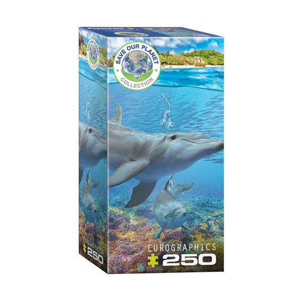 250 Pieces – Dolphins Jigsaw Puzzle