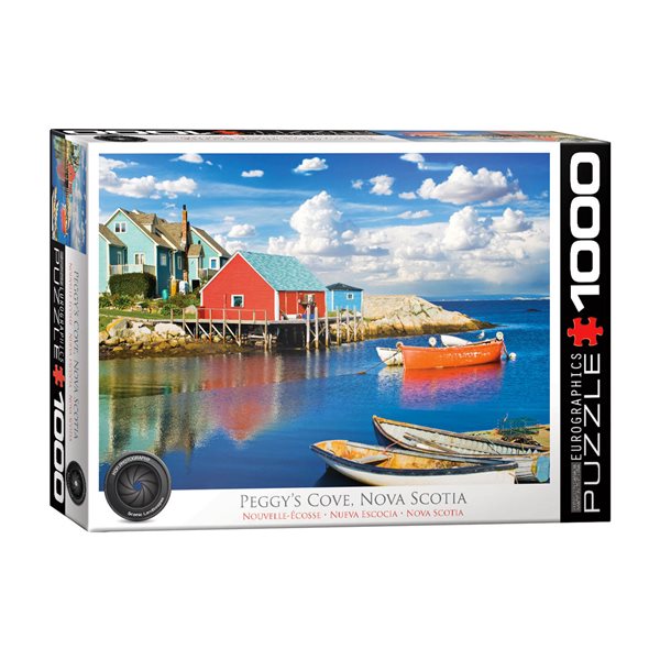 1000 Pieces – Peggy’s Cove, Nova Scotia Jigsaw Puzzle