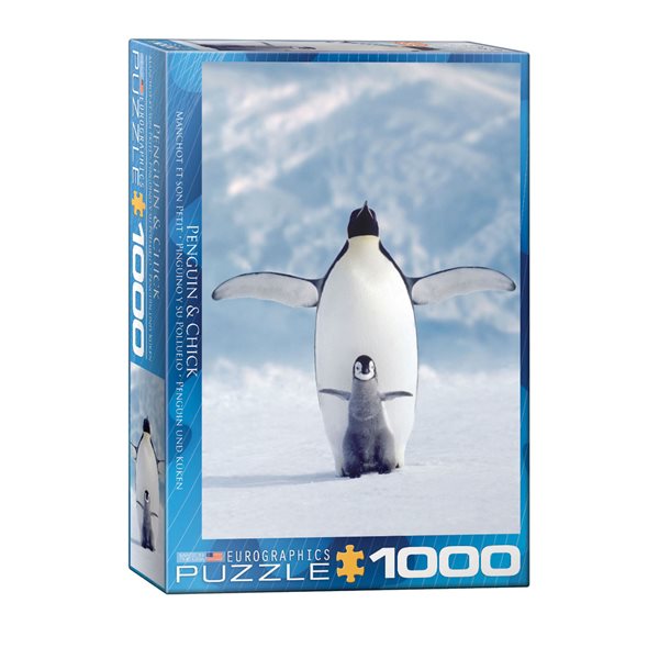 1000 Pieces – Penguin and Chick Jigsaw Puzzle