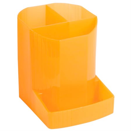 Pots à crayons Mini-octo Linicolor® Tangerine translucide