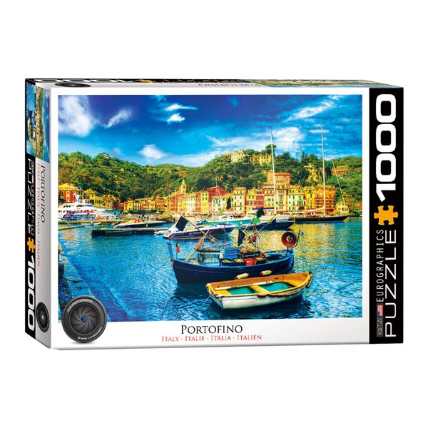 1000 Pieces – Portofino Jigsaw Puzzle