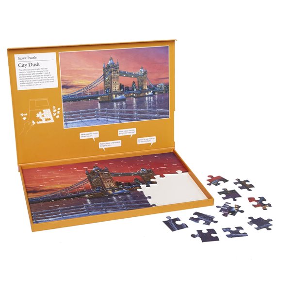 63 XL Pieces – City Dusk Jigsaw Puzzle for Dementia