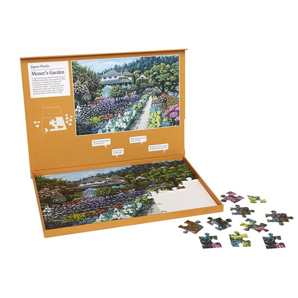 63 XL Pieces – Monet’s Garden Jigsaw Puzzle for Dementia
