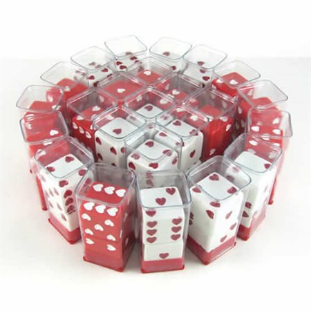 Hearted Dice - Pack of 2