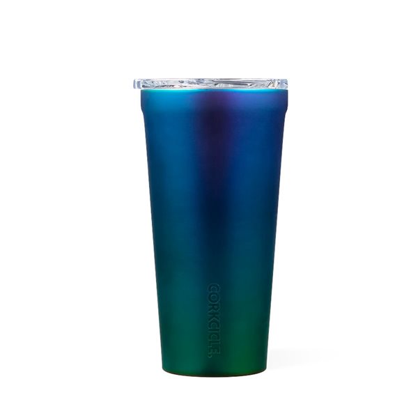 24 oz Insulated Tumbler with Cover - Dragonfly
