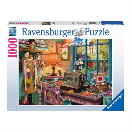 1000 Pieces - The Sewing Shed Jigsaw Puzzle
