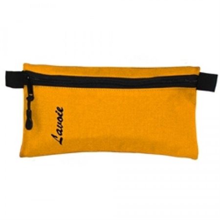Two Compartment Pencil Case - Yellow