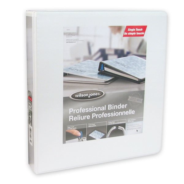 ENVI  Professional Single-Touch Presentation Binder 2 in. - 375 sheets white