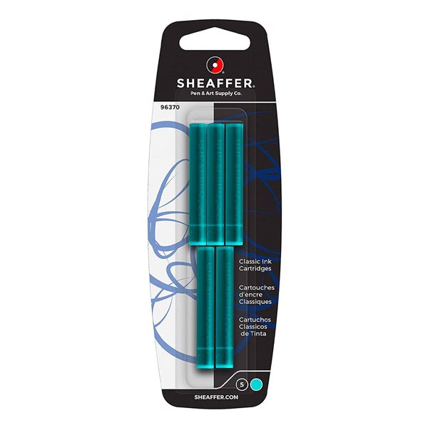 Cartouches d’encre pour stylo-plume Sheaffer - Turquoise