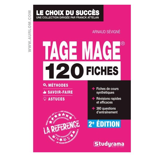 TAGE MAGE 120 FICHES