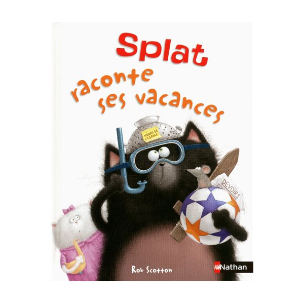 Splat raconte ses vacances, Tome 3, Splat le Chat