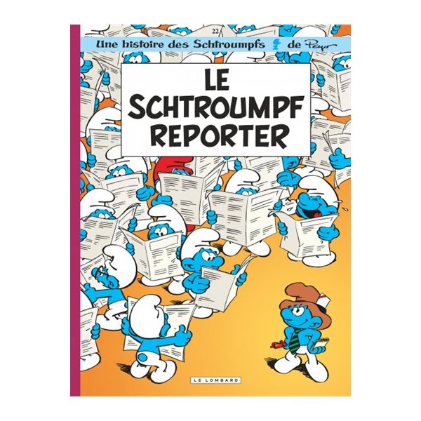 Schtroumpf reporter (le) t.22