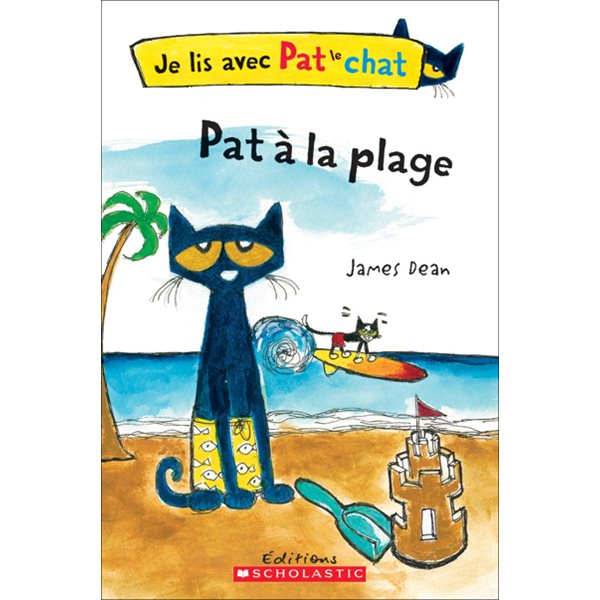 Pat à la plage, Je lis avec Pat le chat