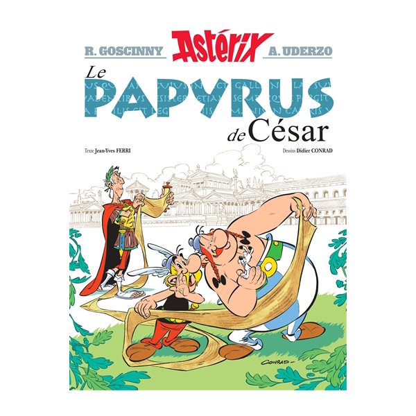 Le papyrus de César, Tome 36, Astérix