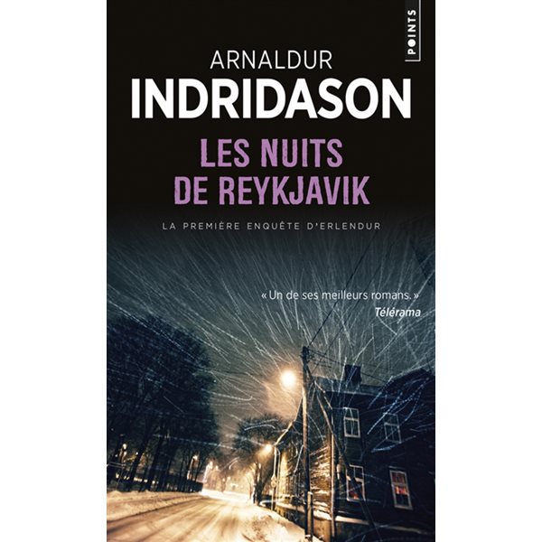 Les nuits de Reykjavik, Une enquête du commissaire Erlendur Sveinsson