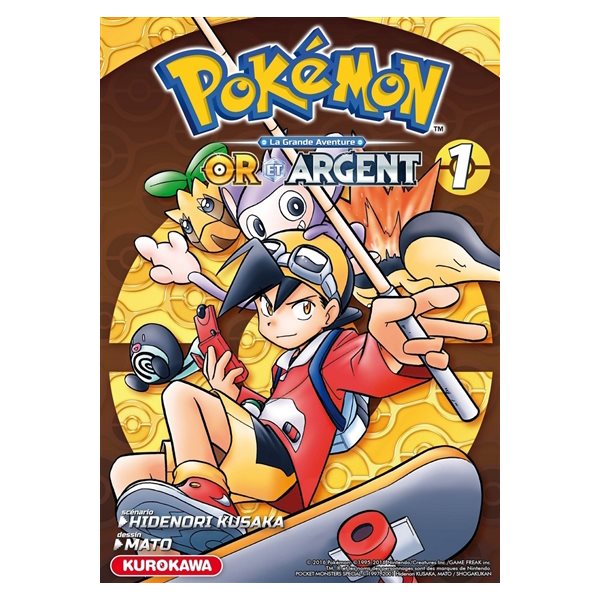 Pokémon Or et Argent T.01