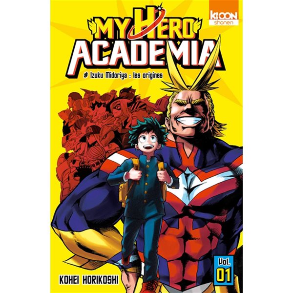 Izuku Midoriya, Tome 1, My hero academia