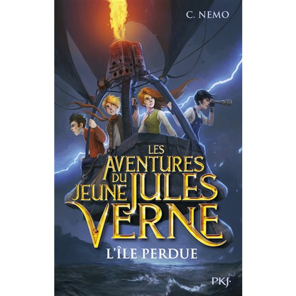 L'île perdue, Tome 1, Les aventures du jeune Jules Verne