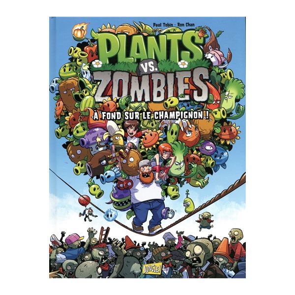 A fond sur le champignon !, Tome 5, Plants vs zombies