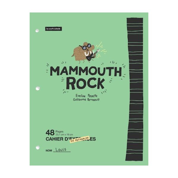 Mammouth rock (prix des libraires 2018)