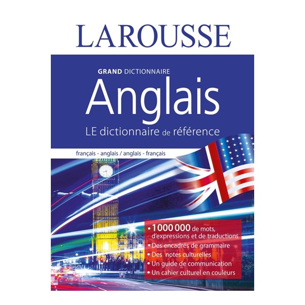 Grand dictionnaire français-anglais, anglais-français