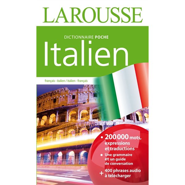 Dictionnaire italien-français poche
