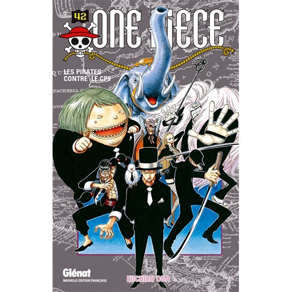 Les pirates contre le CP9, Tome 42, One Piece