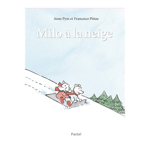 Milo à la neige