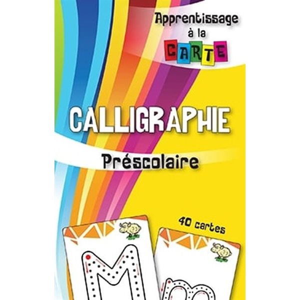 Calligraphie - Préscolaire