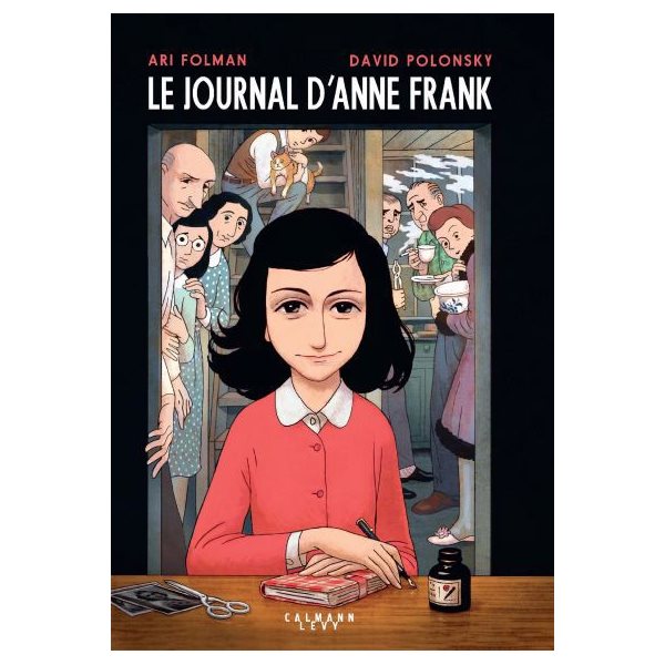 Le journal d'Anne Frank, roman graphique