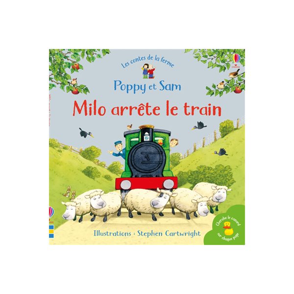 Milo arrête le train