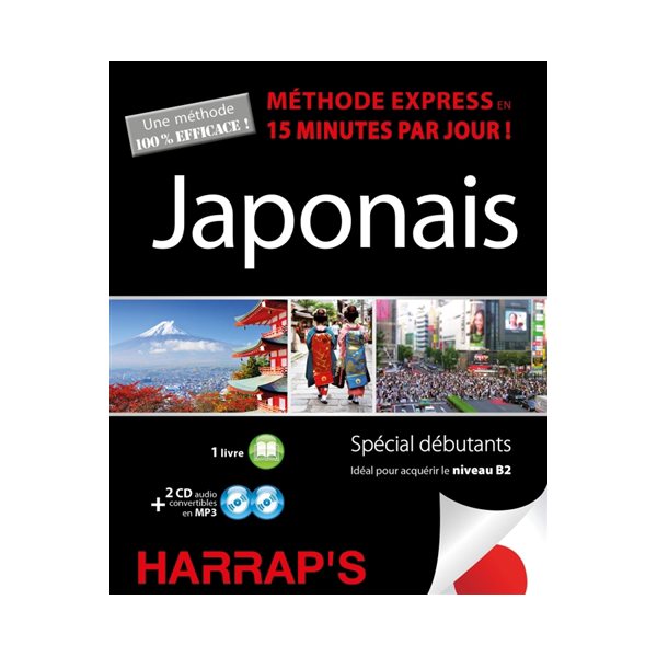 Japonais, méthode express en 15 minutes par jour !