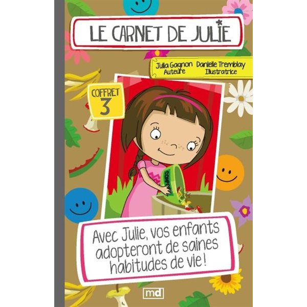 Le carnet de Julie coffret 3