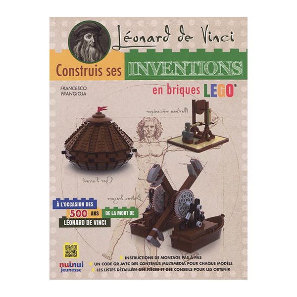 Léonard de Vinci : construis ses inventions