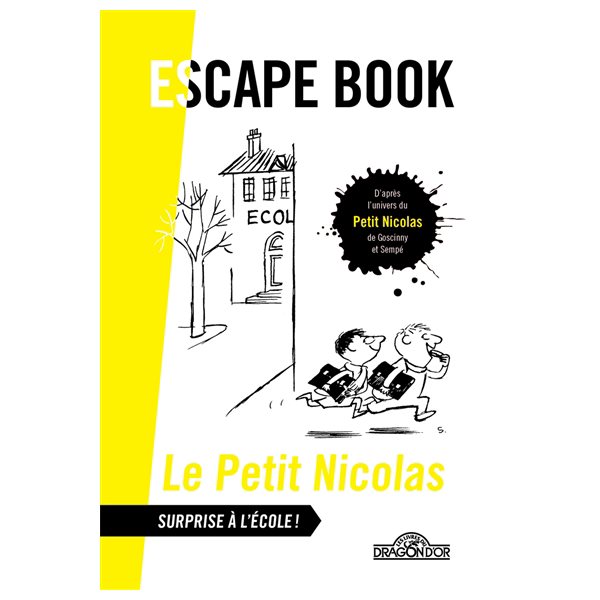 Le Petit Nicolas escape book surprise à l'école