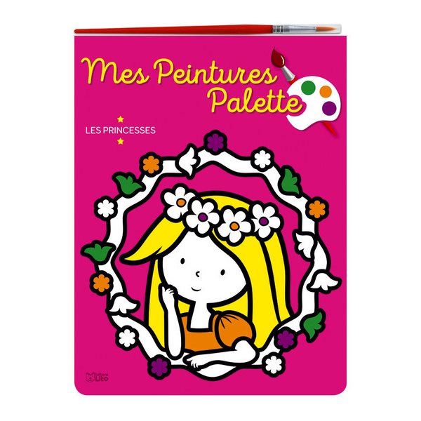 Les princesses : mes peintures palette