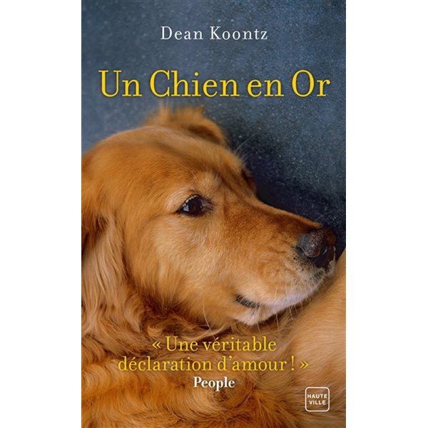 Un chien en or