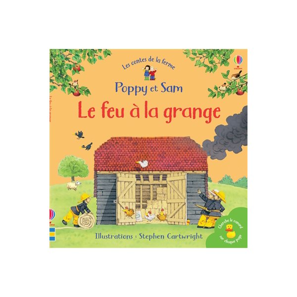Le feu à la grange