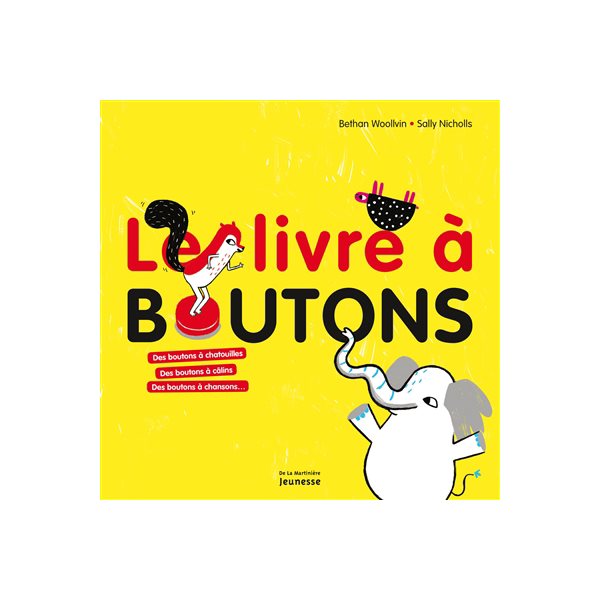 Le livre à boutons