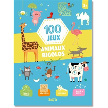 100 jeux : animaux rigolos