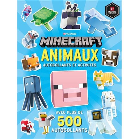 Minecraft : animaux : autocollants et activités