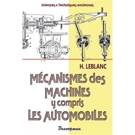 Mécanismes des machines y compris les automobiles