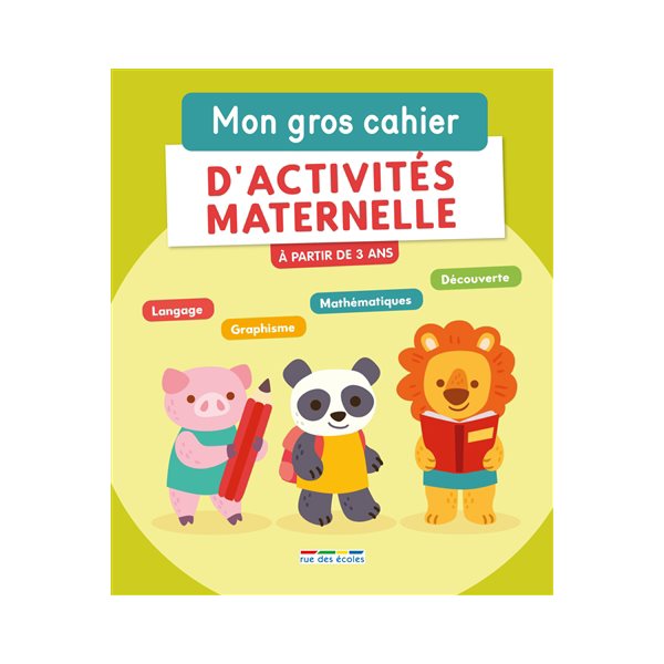 Mon gros cahier d'activités maternelle